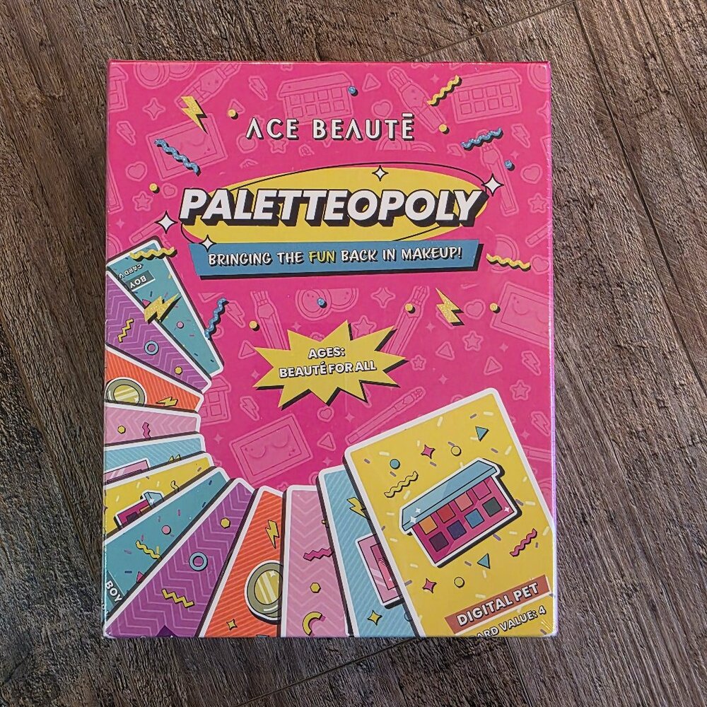 Ace Beaute Paletteopoly Eyeshadow Palette with Game